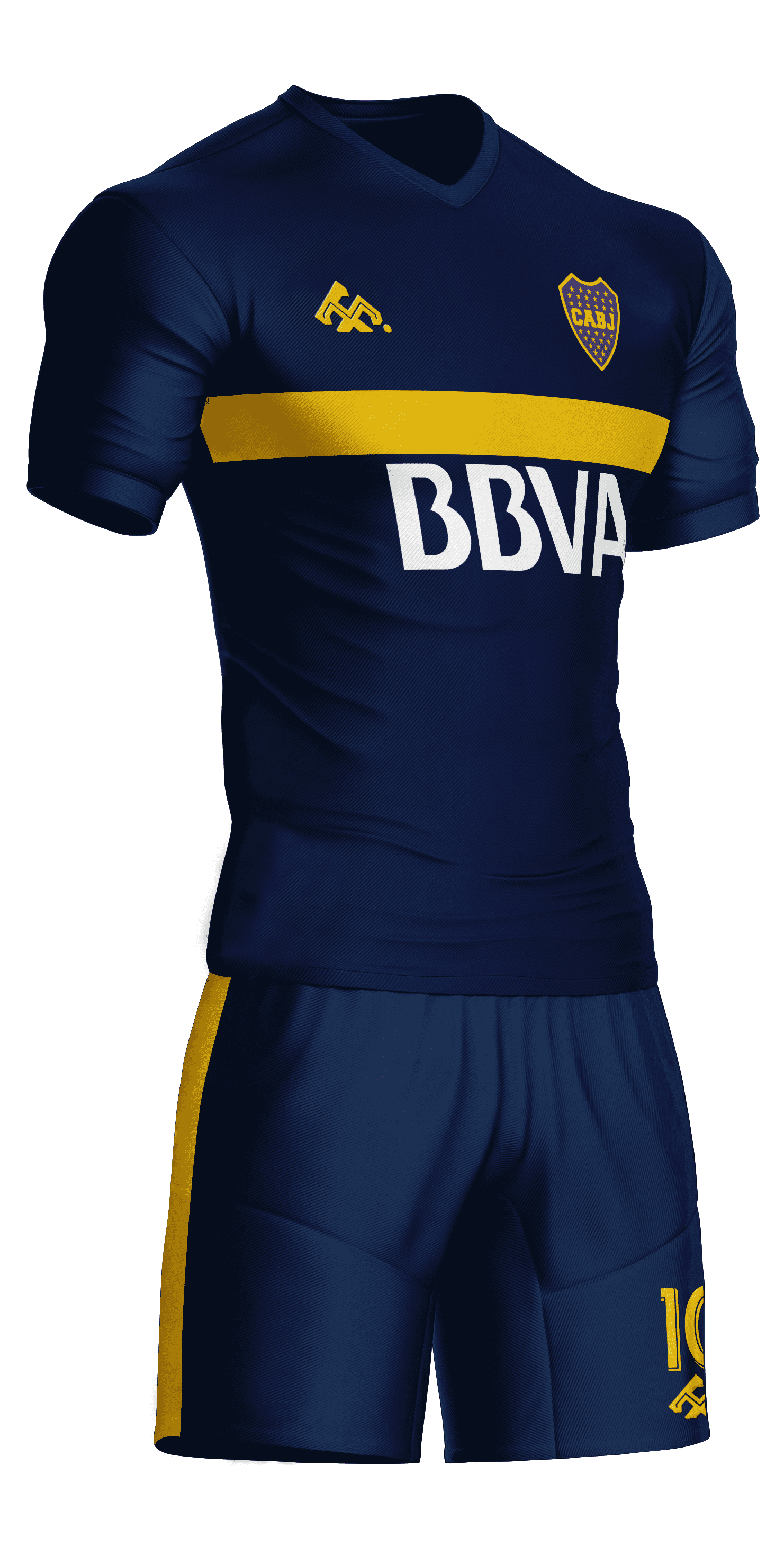 Boca #127 Azul Marino