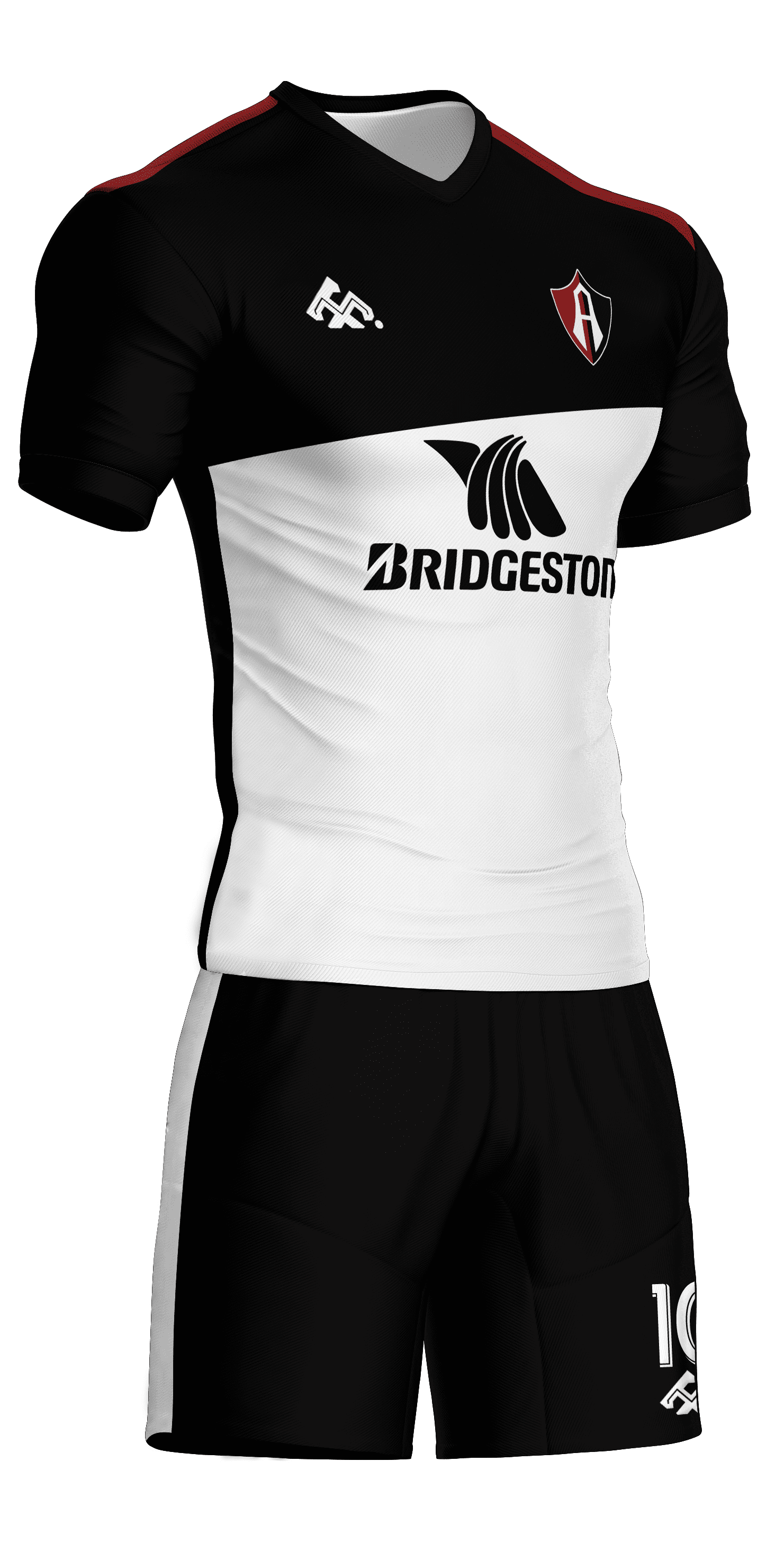 Atlas #112 Blanco con Negro