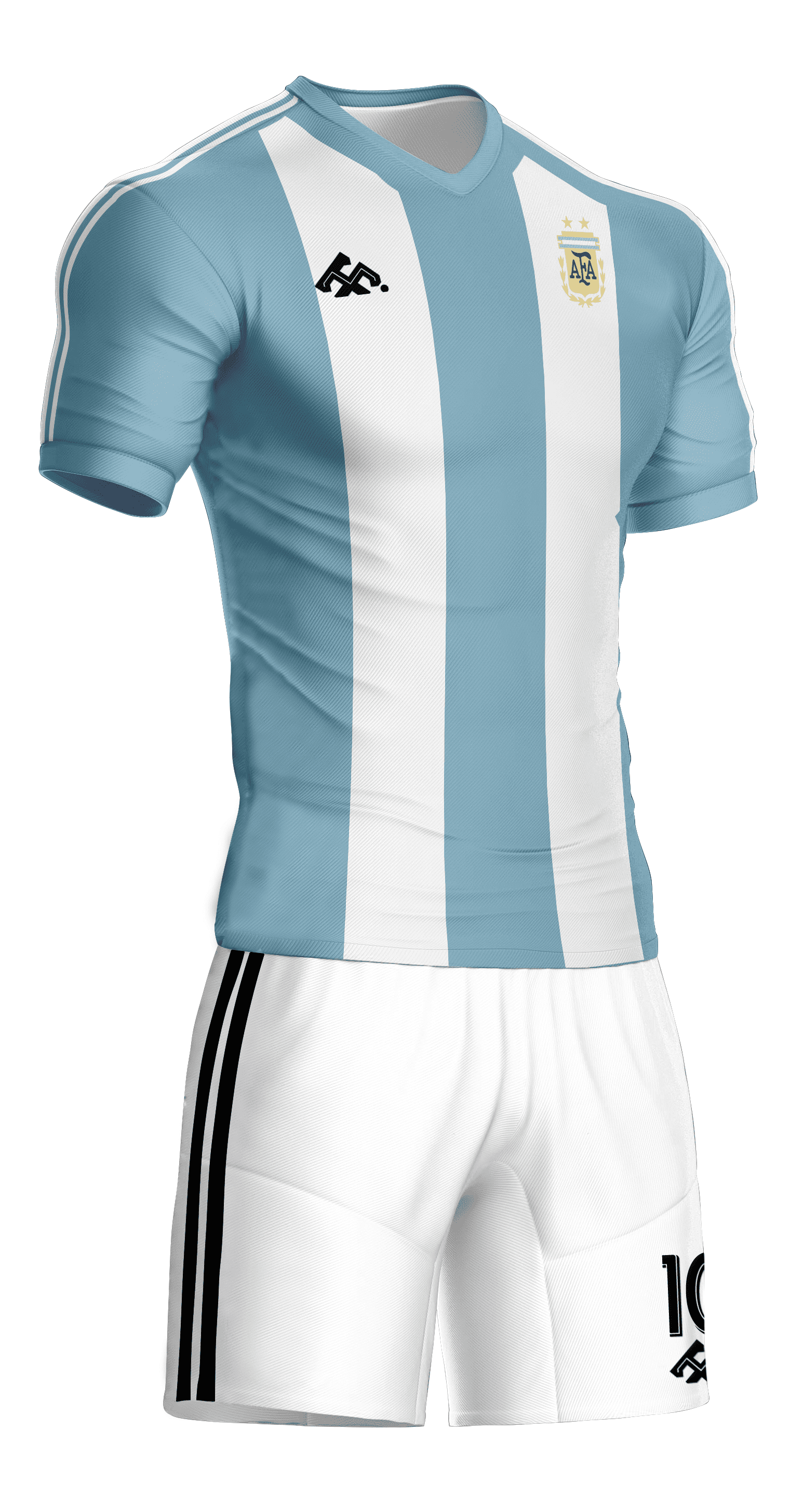 ARGENTINA #02 Blanco con Celeste
